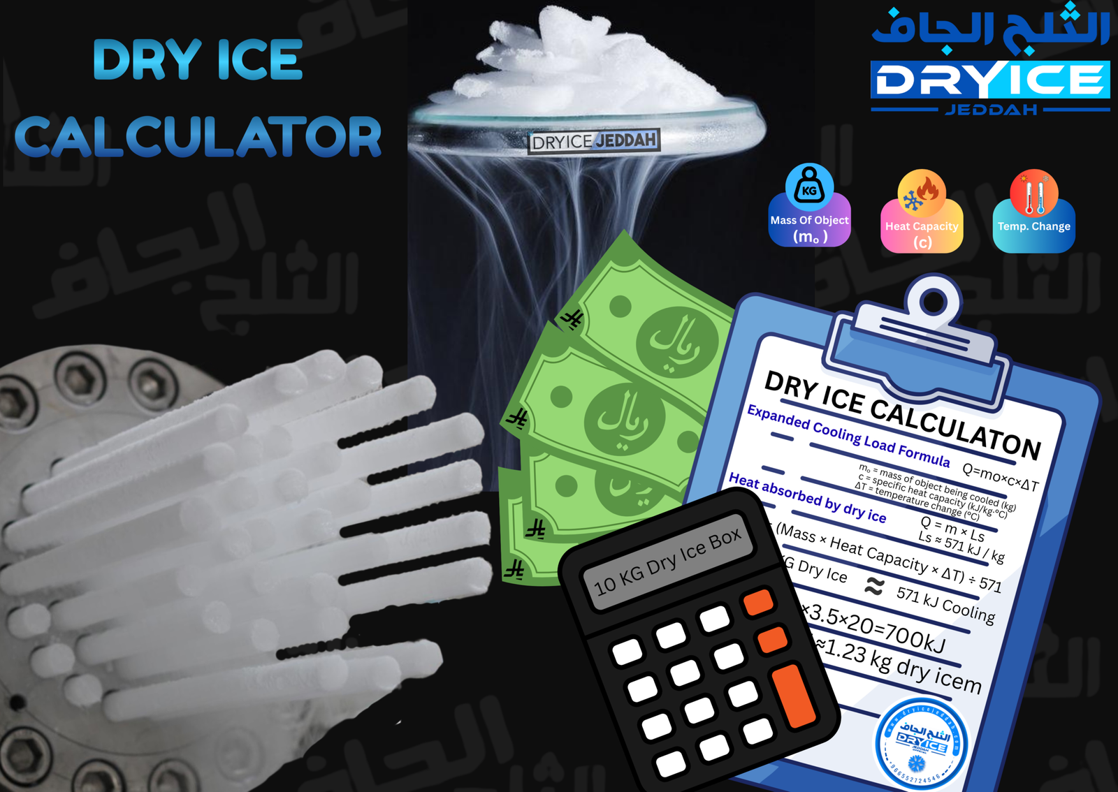 Dry Ice Calculator