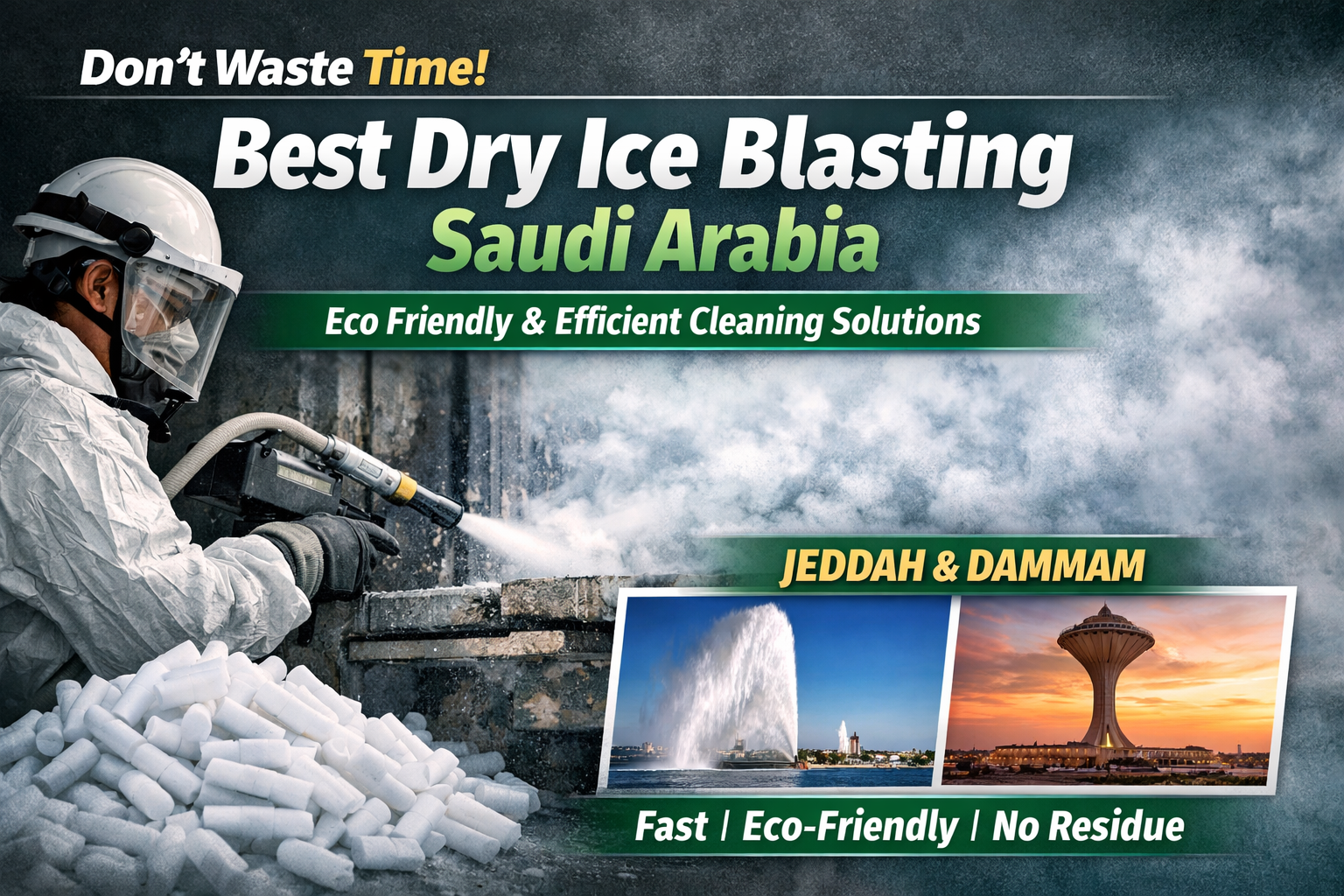Best Dry Ice Blasting Saudi Arabia