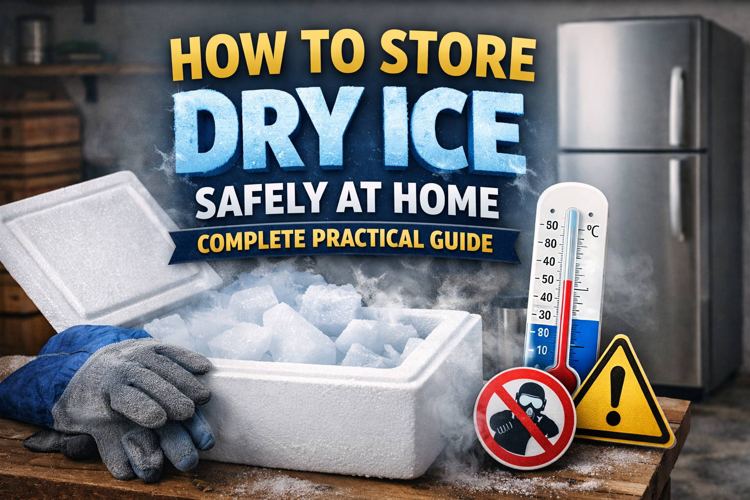 How to Store Dry Ice