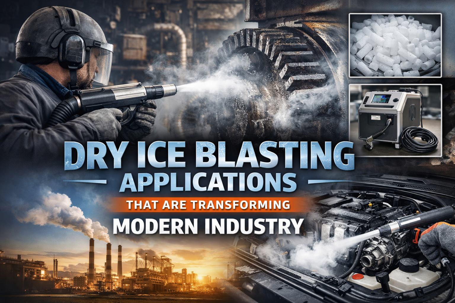 Dry Ice Blasting Applications