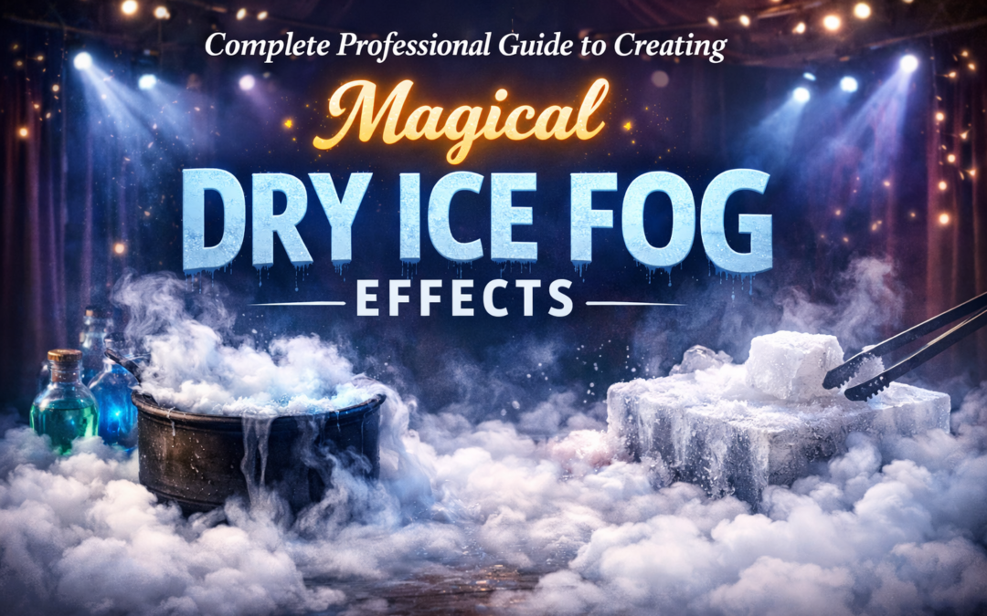 Complete Professional Guide to Creating Magical Dry Ice Fog Effects