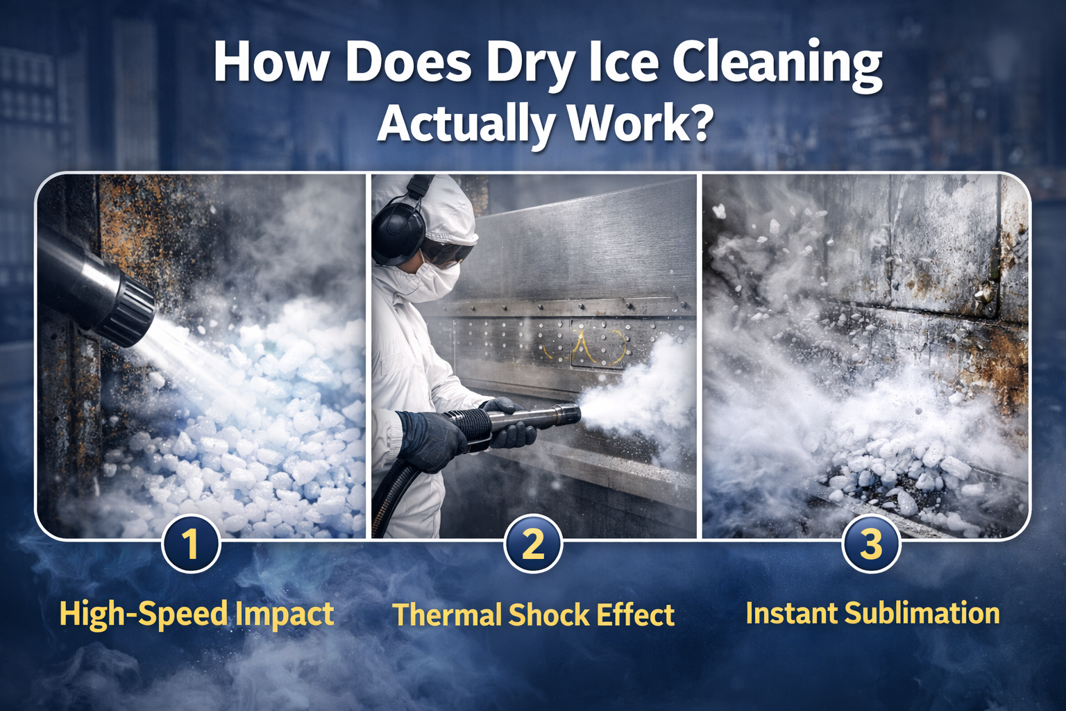 How Does Dry Ice Cleaning Actually Work