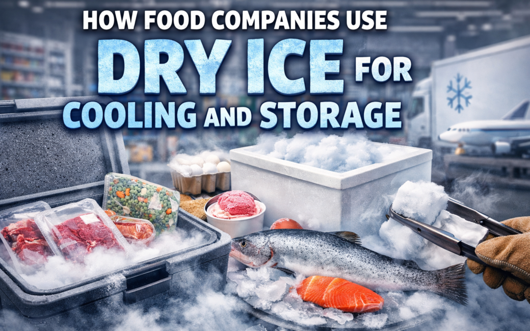 How Food Companies Use Dry Ice for Cooling and Storage