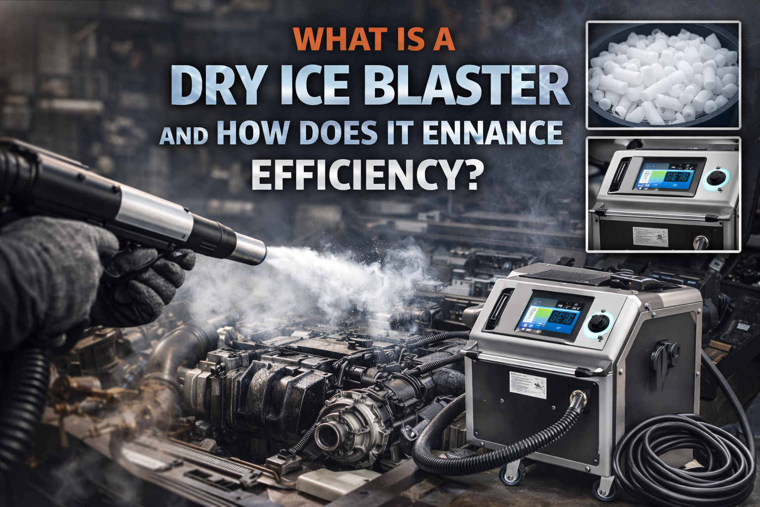 What Is a Dry Ice Blaster and How Does It Enhance Efficiency