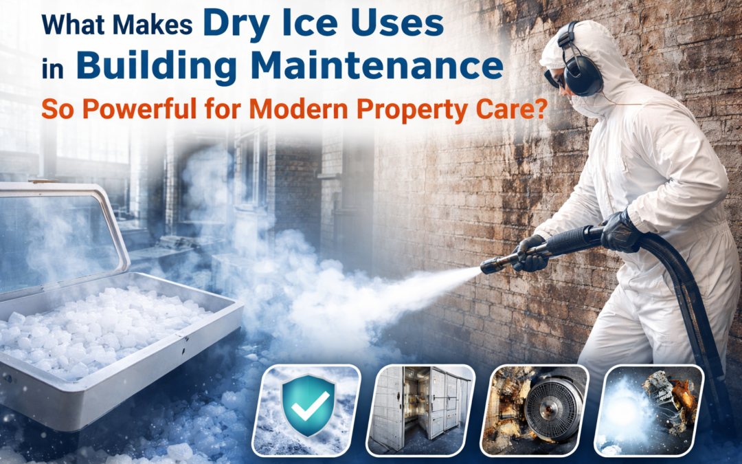What Makes Dry Ice Uses in Building Maintenance So Powerful for Modern Property Care?