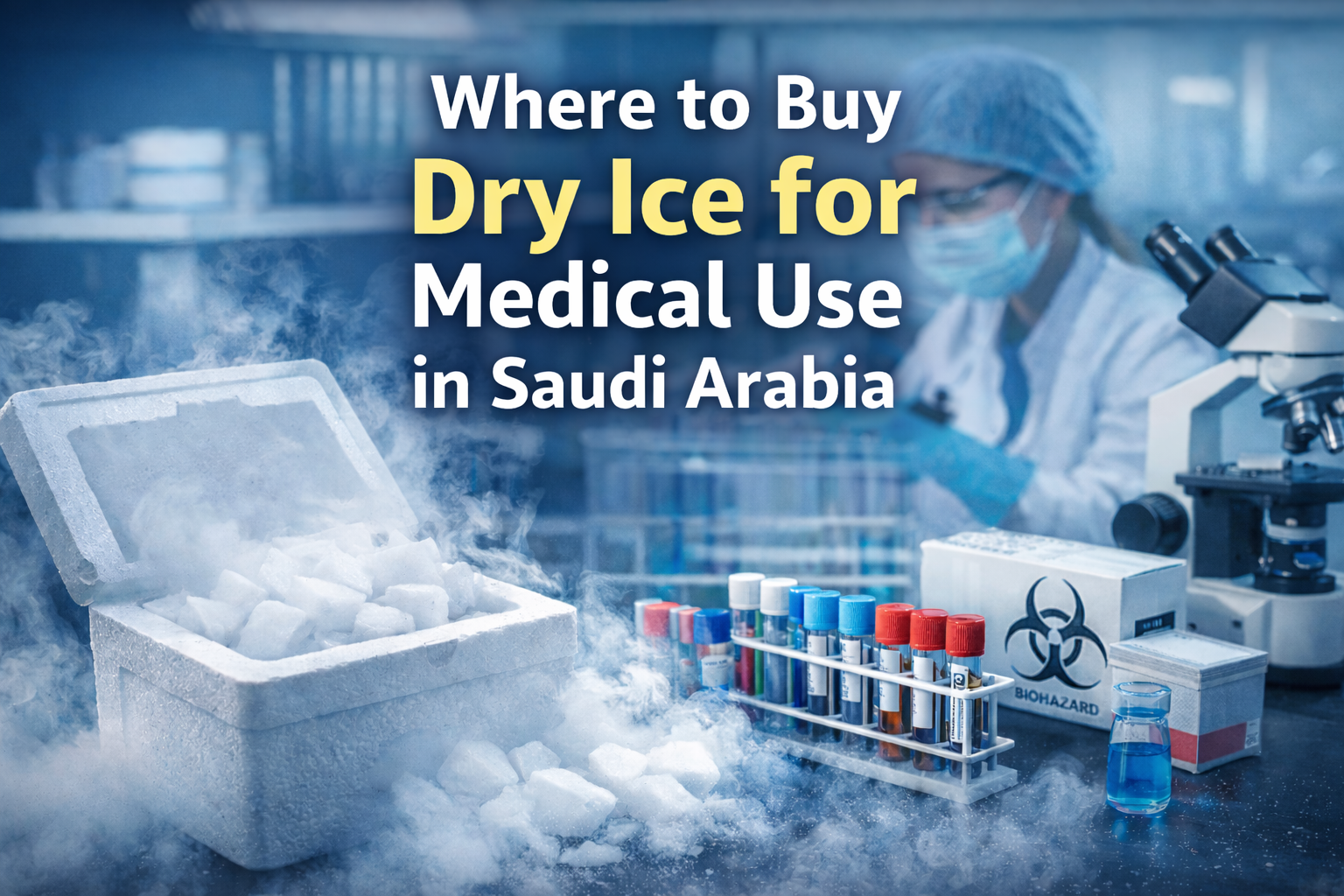 Where to Buy Dry Ice for Medical Use in Saudi Arabia