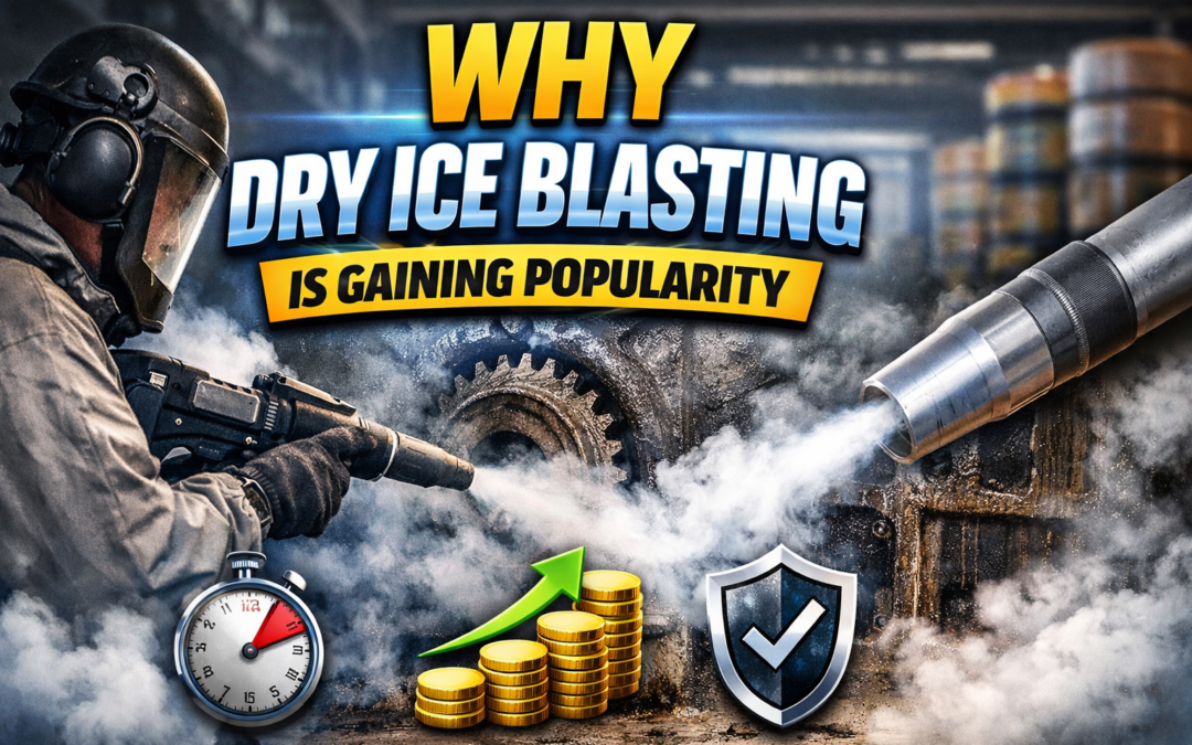 Why Dry Ice Blasting Is Gaining Popularity