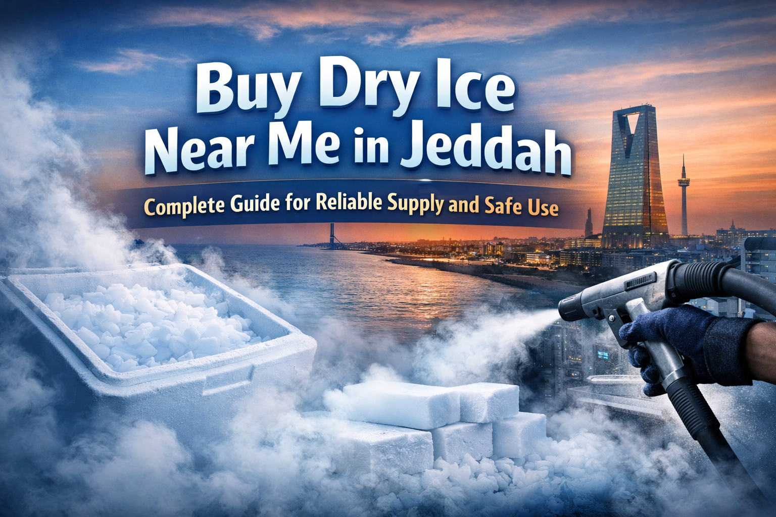 Buy Dry Ice Near Me in Jeddah