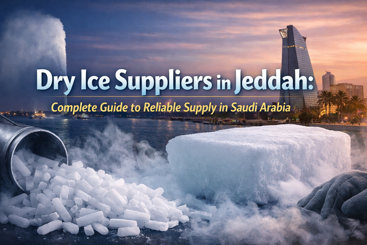 Dry Ice Suppliers in Jeddah