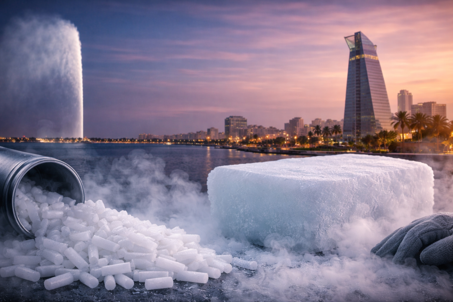 Dry Ice Suppliers in Jeddah
