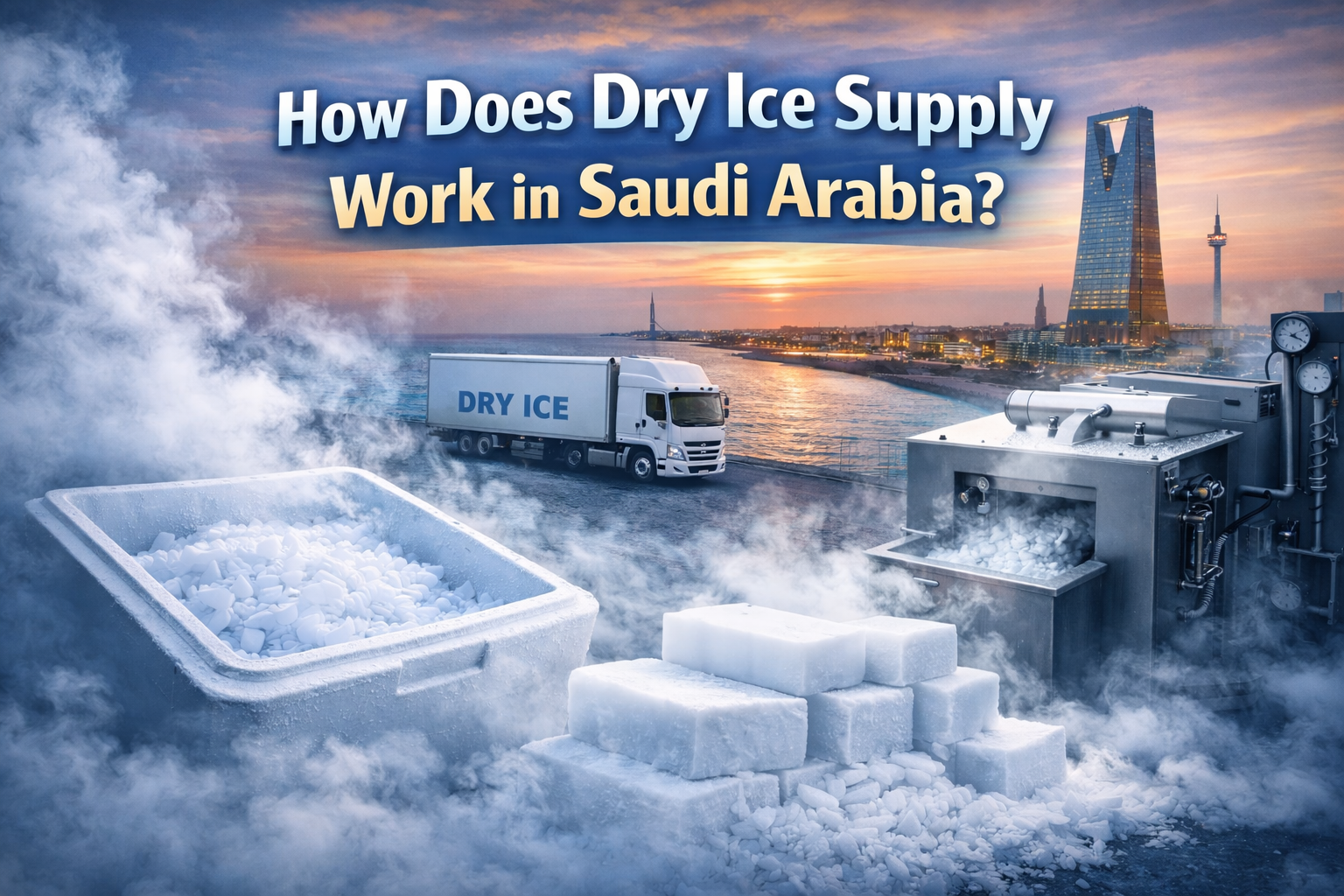 How Does Dry Ice Supply Work in Saudi Arabia