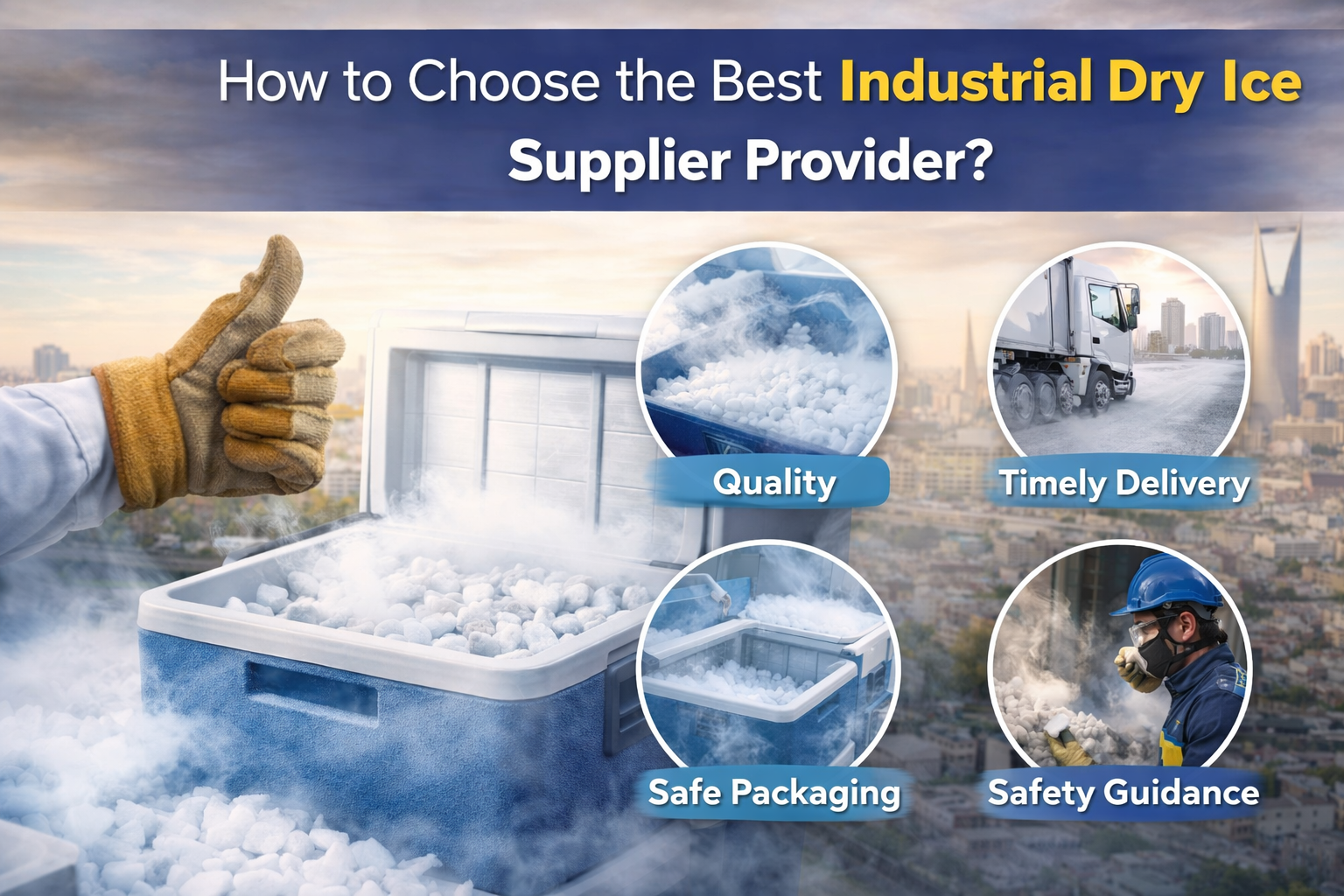 How to Choose the Best Industrial Dry Ice Supplier Provider