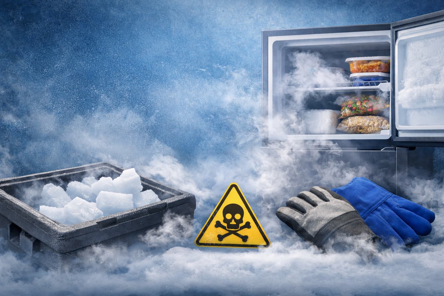 How to Store Dry Ice in Freezer Safely Without Risk or Waste