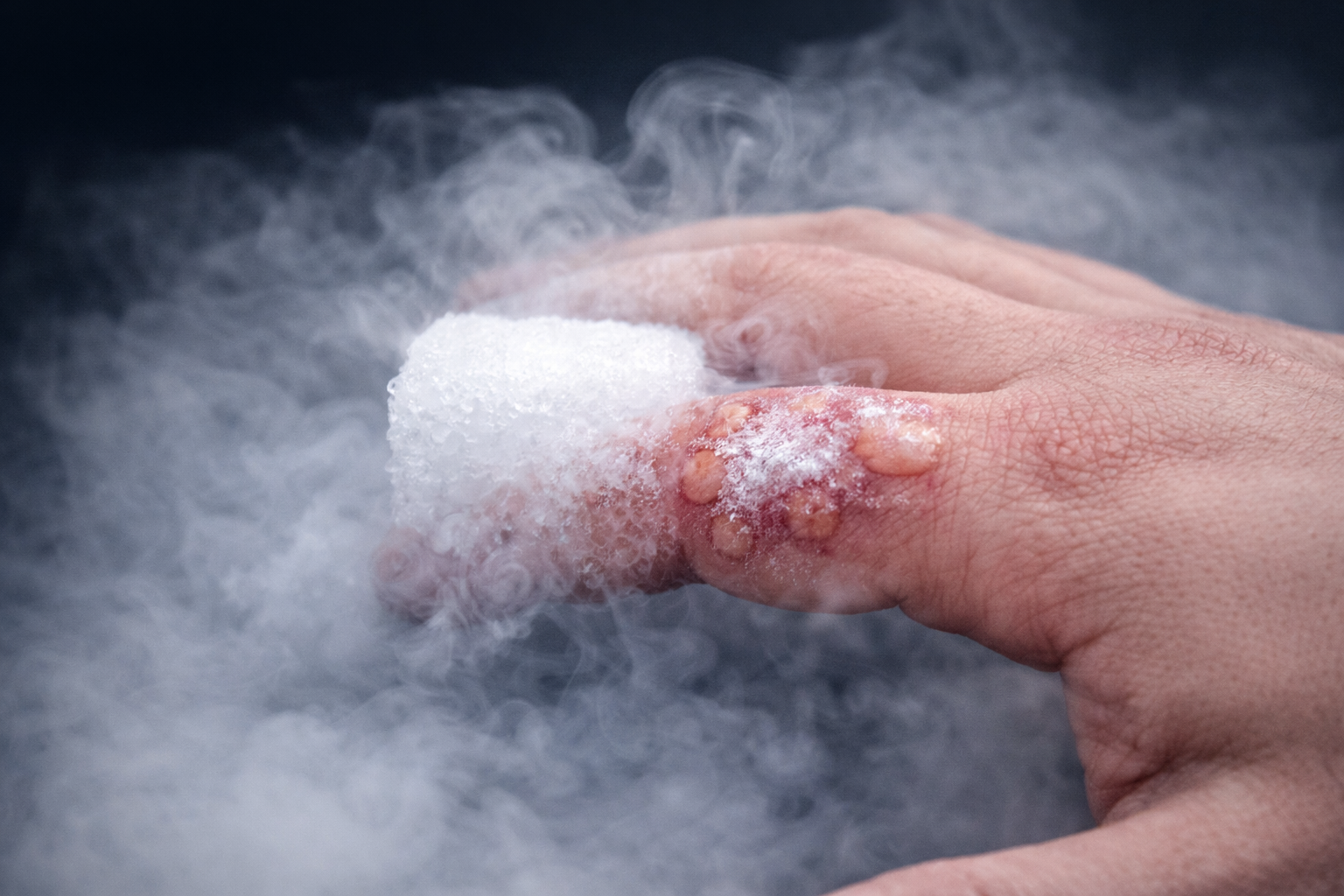 Is Dry Ice Dangerous to Touch and What Happens at the Skin Level