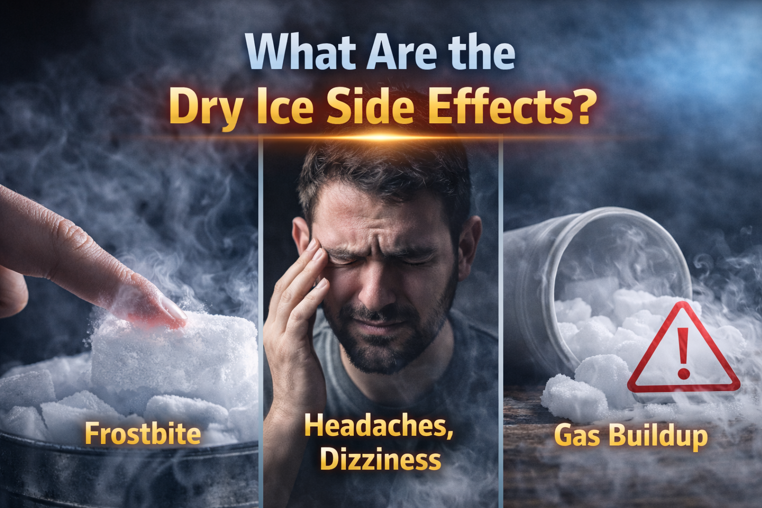 What Are the Dry Ice Side Effects