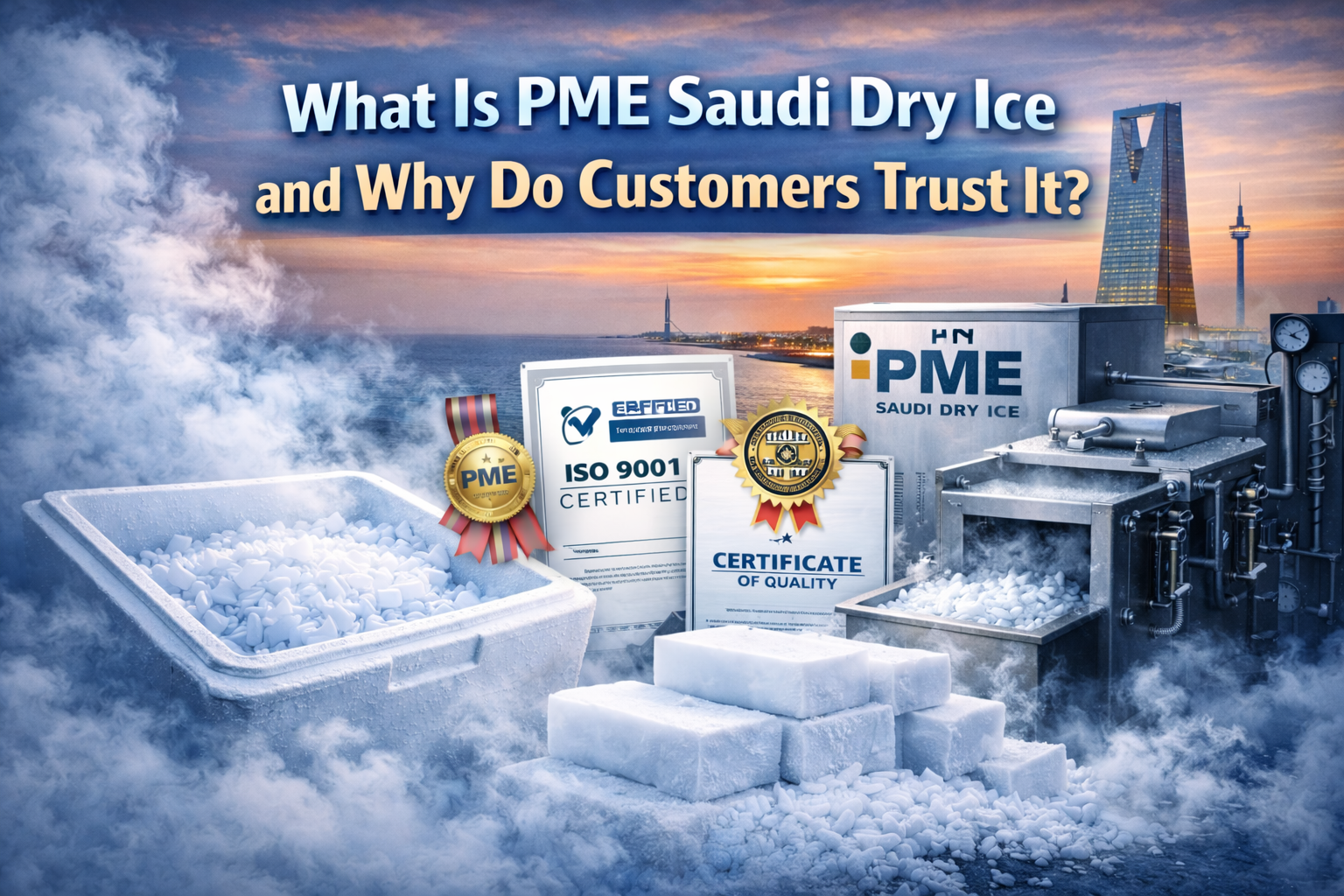 What Is PME Saudi Dry Ice and Why Do Customers Trust It