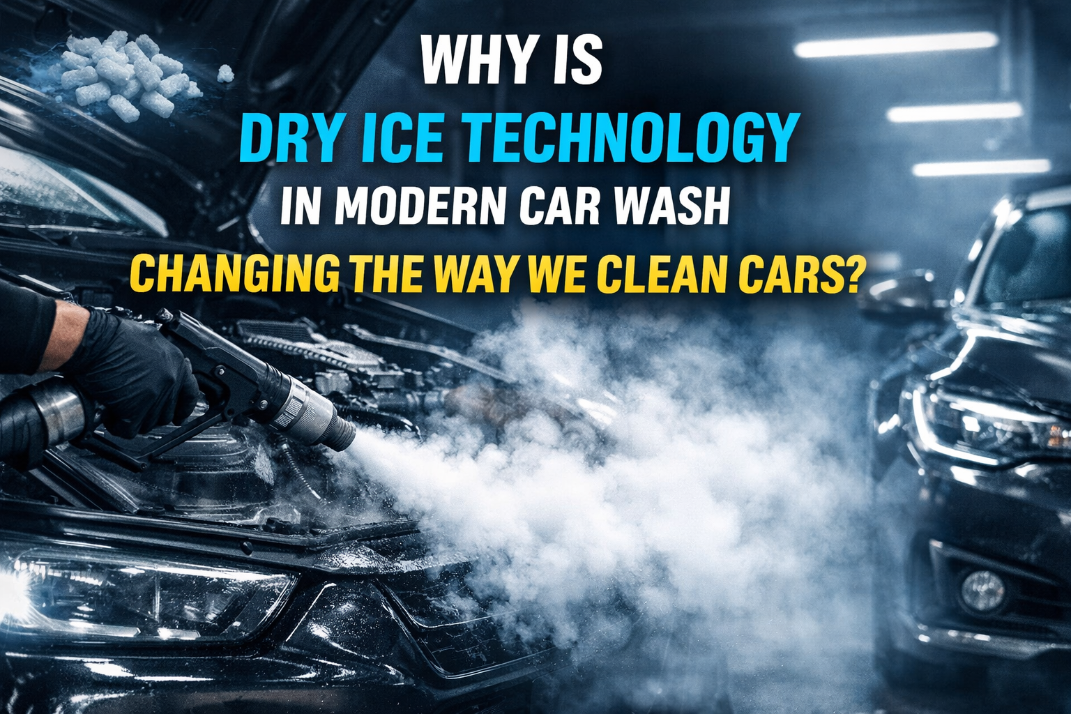 Dry Ice Technology in Modern Car Wash